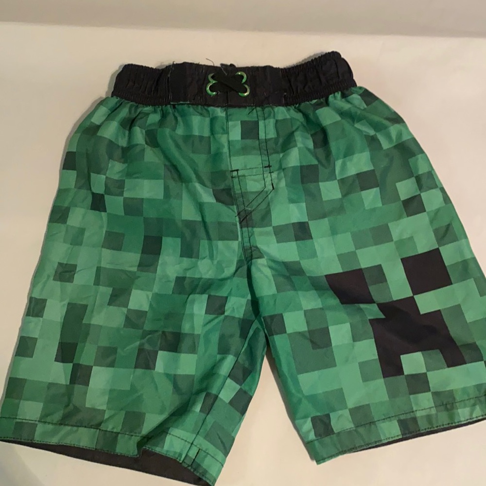Mine craft Boys Swim shorts.